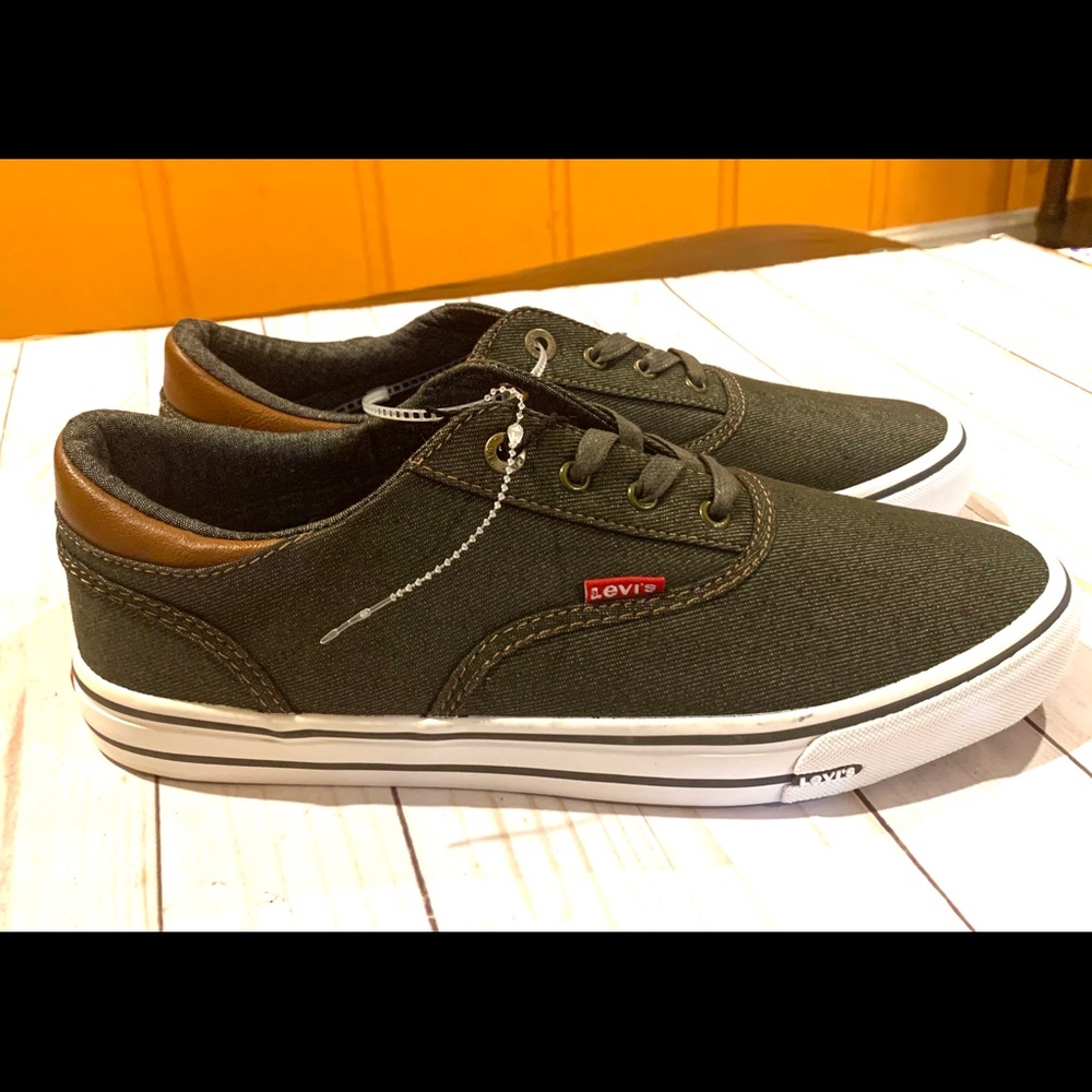 Men’s Levi’s Sz 9.5 Ethan Denim LL Casual Shoes - Picture 1 of 8